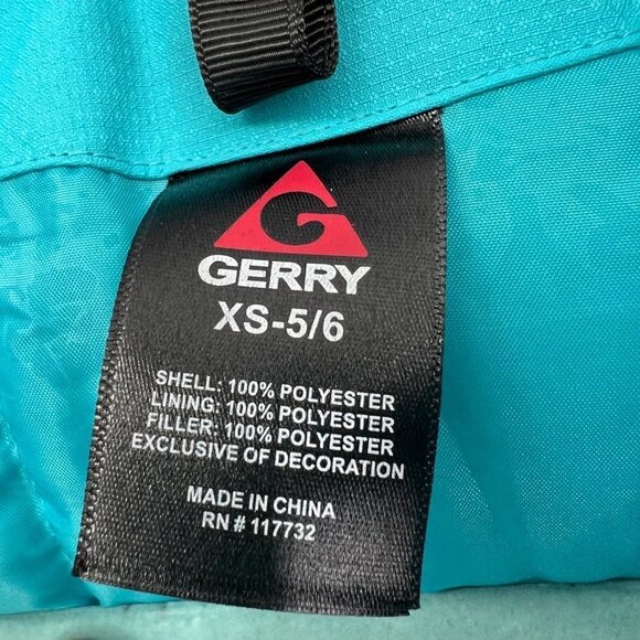 Gerry Youth Jacket Sz Xs Colorblock Purple Blue Insulated - Picture 13 of 16